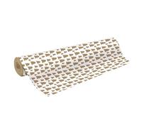 Clairefontaine 223924C - Kraft 70g, Tiny 50x0,35m Sapins fd Blanc