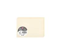 Clairefontaine 2327C Pack of 25 Double Cards Format C6 11x15,5cm 210gsm Cream colour Invitation Correspondence Cards Pollen range Smooth Premium Paper