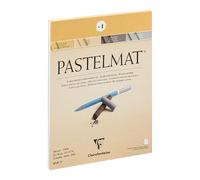 Clairefontaine Pastelmat Pad No.1 – 24 x 30 cm – 12 Sheets – 360gsm – Assorted Colours
