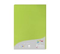 Clairefontaine 24215C Wallet of 25 Sheets Format A4 (21x29,7cm) 210gsm Intensive Green Invitation Paper Events Correspondence Pollen Range Premium Paper