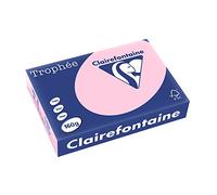 Clairefontaine 2634C Trophee Printer Paper/Copier Paper Intense Colours DIN A4 160 g 250 Sheets Pink 1 Ream