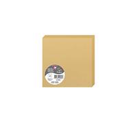 Clairefontaine 2808C Pack of 25 Double Cards Square Format 13.5x13.5cm 210g/m² Caramel Colour Invitation Correspondence Cards Pollen Range Smooth Premium Paper