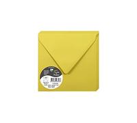 Clairefontaine 28358C Pack of 20 Gummed Envelopes Square Format 14x14cm 120g Watermelon colour Invitation Events Correspondence Pollen Grain Range Premium Paper