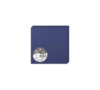 Clairefontaine 2868C Pack of 25 Double Cards Square Format 13.5x13.5cm 210g/m² Midnight Blue Invitation Correspondence Cards Pollen Range Premium Paper
