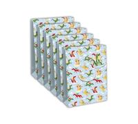 Clairefontaine 32475-2Cpack - A Set of 6 Excellia Gift Bags- Large size - 26,5x14x33 cm - 210g - Design : Dragons - Gift wrapping, Ideal for games, Puzzles