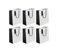 Clairefontaine 32493-3Cpack - A Set of 6 Excellia Gift Bags- Medium size - 21,5x10,2x25,3cm - 210g - Design : Baudelaire- Gift wrapping, Ideal for Books, Games