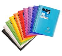 Clairefontaine 331201C A Koverbook Spiral Notebook Drawing/Sketch - A6 10,5x14,8 cm - 100 Pages - Extra White Drawing Paper 125 g - Polypro Random Colour Cover