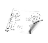 Clairefontaine 34177C - A roll of pre-printed fresco paper 120g, 10x0,50 m 120g, Children Creative Arts Crafts Water Resistant Leisure Activities Kids Adults