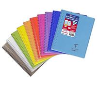 Clairefontaine 349341C A Yellow Mimesys Thread Stitched Notebook - 24x32 cm - 192 Seyes Ruled Pages - 90 g White Paper - Polypro Cover