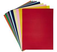 Clairefontaine - Ref 384099C - Maildor Coloured Poster Paper Roll (Pack of 12 Sheets ) - 50 x 65cm in Size, 90gsm Paper, Deep-Dyed Colours - Assorted Colours