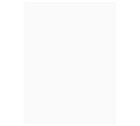 Clairefontaine 384501C Pack of 25 Sheets Coloured Poster Paper 90g/m² Format 60x80cm Cutting Writing Collage Creative Activity Adults Children Colour White