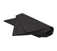 Clairefontaine 393629C - A Ream Of Black Tissue Paper - 480 Sheets - Format: 50x75cm - 18g - Colour: Black - Gift Wrapping, Decoration, Paper Crafts, DIY
