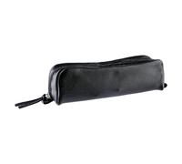 Clairefontaine 410195C - Genuine Lambskin Rectangular School Pencil Case 21x4x6 cm - School Supplies - Coloured Pencil Case - 4 Colours, Random delivery