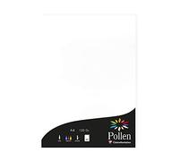 Clairefontaine - Ref 4239C - Pollen Coloured Paper (Pack of 50 Sheets) - A4 (210 x 297mm), 120gsm Paper, Inkjet & Laser Printer Compatible, Acid Free - White