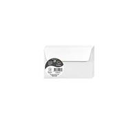 Clairefontaine 50031C iridescent White Paper Pack of 20 Self-Adhesive Envelopes 9x14cm 120gsm Invitation Events Correspondence Pollen Range Premium Smooth