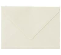 Clairefontaine 51042C Iridescent Cream Paper Pack of 20 Gummed Envelopes C5 (16,2x22,9cm) 120gsm Invitation Events and Correspondence Pollen Range Premium