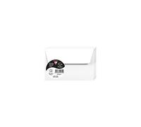 Clairefontaine 5431C Pack of 20 Self-Adhesive Envelopes Format 9x14cm 120g/m² White Invitation Events and Correspondence - Pollen Range - Premium Smooth Paper