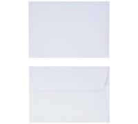 Clairefontaine 5436C Pack of 20 Self-Adhesive Envelopes Format C6 11,4x16,2cm 120gsm colour White Invitation Events Correspondence Pollen Range Premium Paper