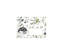 Clairefontaine 55037C Pack of 20 Gummed Printed Envelopes C6 size 11,4x16,2cm 120g Eucalyptus Green Collection 3 Event & Correspondence Invitations Pollen Range
