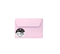 Clairefontaine - Ref 5536C - Pollen Adhesive Envelopes (Pack of 20) - C6 Sized, 120gsm Paper, Printer-Compatible, Acid Free, Adhesive Strip for Easy Seal - Light Pink