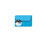 Clairefontaine 5551C Pack of 20 Self-Adhesive Envelopes Format 9x14cm 120g/m² Intensive Blue Invitation Event Correspondence Pollen Range Premium Smooth Paper