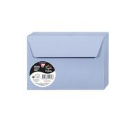 Clairefontaine 55726C Pack of 20 Self-Adhesive Envelopes C6 (11,4x16,2cm) 120g Lavender Blue Invitation Events Correspondence Pollen Range Premium Smooth Paper