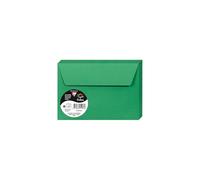 Clairefontaine 5596C Pack of 20 Self-Adhesive Envelopes Format C6 11,4x16,2cm 120g Colour Forest Green Invitation Events Correspondence Pollen Range Premium