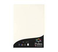 Clairefontaine 56000C Wallet of 50 Sheets A4 size (21x29,7cm) 120gsm -Natural White Invitation paper Events and correspondence - Pollen range - Premium paper