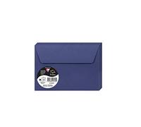 Clairefontaine 5646C Pack of 20 Self-Adhesive Envelopes C6 11,4x16,2cm 120g Colour Midnight Blue Invitation Events Correspondence Pollen Range Premium Paper