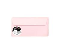 Clairefontaine 5655C Pack of 20 Self-Adhesive Envelopes DL 11x22cm 120gsm Pink Invitation Events and Correspondence - Pollen Range- Premium Smooth Paper