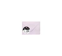 Clairefontaine 5860C Pack of 20 Gummed Envelopes Format 7,5x10cm 120g/m² Colour Lilac Invitation Events & Correspondence Range Pollen Premium Smooth Paper