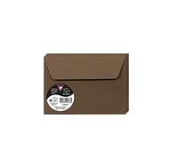 Clairefontaine 5876C Pack of 20 Self-Adhesive Envelopes Format C6 11,4x16,2cm 120g Colour Taupe Brown Invitation Event Correspondence Pollen Range Premium Paper