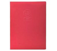 Clairefontaine 60338C Crok'Book Quilted Notebook - 20 Sheets White Drawing Paper 17x22 cm 160g - Portrait Format - Random Colour of Covers - Pack of 10