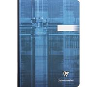 Clairefontaine 69546C A Clothbound Small Notebook - A5 14,8x21 cm - 192 Lined Pages - 90 g White Paper - Random Colour Laminated Cardboard Cover