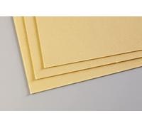 Clairefontaine 696022C Pastelmat Paper Pack - 5 Sheets Special Card for Dry Pastels - A3 29.7x42 cm 360g - Buttercup