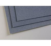 Clairefontaine 696165C Pastelmat Paper Pack - 5 Sheets Special Card for Dry Pastels - A3 29.7x42 cm 360g - Dark Blue