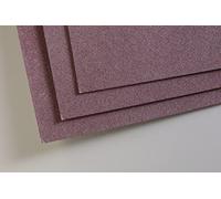 Clairefontaine 696167C - One Pastelmat Paper Pack - 5 Sheets Special Card for Dry Pastels - Dimensions: A3 29.7x42 cm 360g - Wine Red - Ideal for Pastels