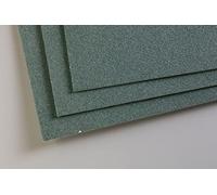 Clairefontaine 696168C Pastelmat Paper Pack - 5 Sheets Special Card for Dry Pastels - A3 29.7x42 cm 360g - Dark Green