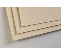 Clairefontaine 696170C Pastelmat Paper Pack - 5 Sheets Special Card for Dry Pastels - A3 29.7x42 cm 360g - Sand