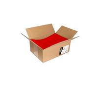 Clairefontaine 7059C Box of 200 Self-adhesive Pockets in Bulk 22.9x32.4cm 120g/m² Intensive Red Invitation Event and Correspondence Pollen Range Premium Paper