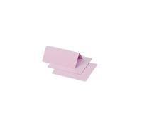Clairefontaine 75013C Pack of 25 Place Cards Format 8,5x8cm 210g/m² Dragée Pink- Invitation Events and Correspondence - Range Pollen - Premium Smooth Paper