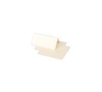 Clairefontaine 75086C Iridescent Cream Paper Pack of 25 Place Cards 8.5x8cm 210gsm Invitation Events Correspondence - Pollen Range - Premium Smooth Paper