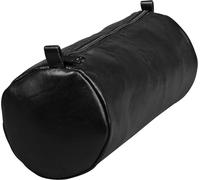 Clairefontaine 77031C Age Bag Collection One Large Round Genuine Black Lambskin