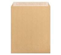 Clairefontaine 7756C - Box of 125 Kraft Adour Brown Envelopes - Size: 26-275x365 mm - Self-Adhesive - 120g/m² - Correspondence - Manufactured in France