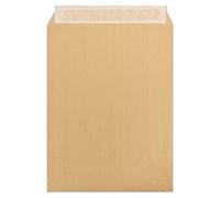 Clairefontaine 7759C - Box of 125 Kraft Adour Brown Envelopes 330x440 mm - Self-Adhesive - 120g/m²