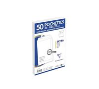 Clairefontaine 824250C - Pack of 50 White Pockets C5-162x229 mm - Self-Adhesive - 120g/m²