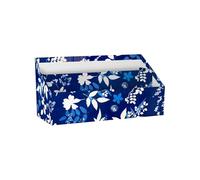Clairefontaine - 83508C - A Cardboard Letter Holder 25x10x14 cm - Home Office - Floral/Cyanotype - Office Storage - Organizer - Cyanotype Collection