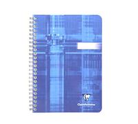 Clairefontaine 8531C Set of 10 Spiral Notebooks - A5 14.8x21 cm - 100 Seyes Ruled Pages - White Paper 90 g - Laminated Card Cover - Random Colours