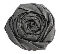 Clairefontaine 901032C - Pack of 10 Sheets of Crepe Paper - Grey - Format 2x0.50m - Crepe 40% - Creative leisure for Adults and Children - Arts & Crafts