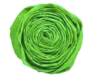 Clairefontaine 903050C - Pack of 10 Sheets of Crepe Paper - Colour Empire Green - Format 2.50x0.50m Crepe 60% Elastic Resistant Creative leisure Arts Crafts